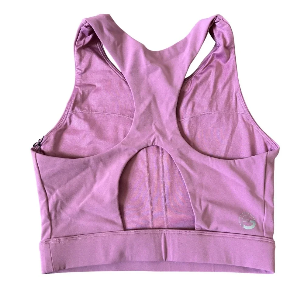 Foray Golf Sport Longline Fashion Bra Size XS Pink Purple Orchid Mist Activewear